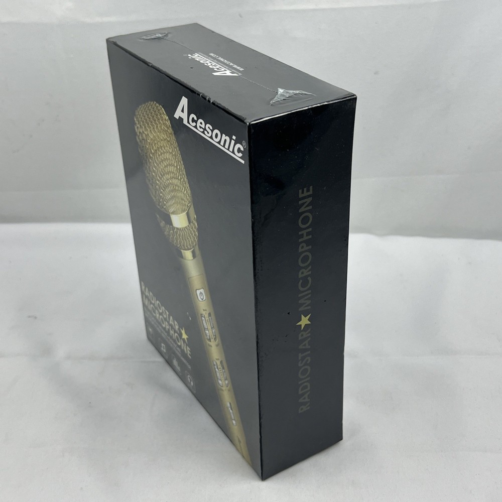 Acesonic Radiostar Microphone W/ Bluetooth & FM Transmitter