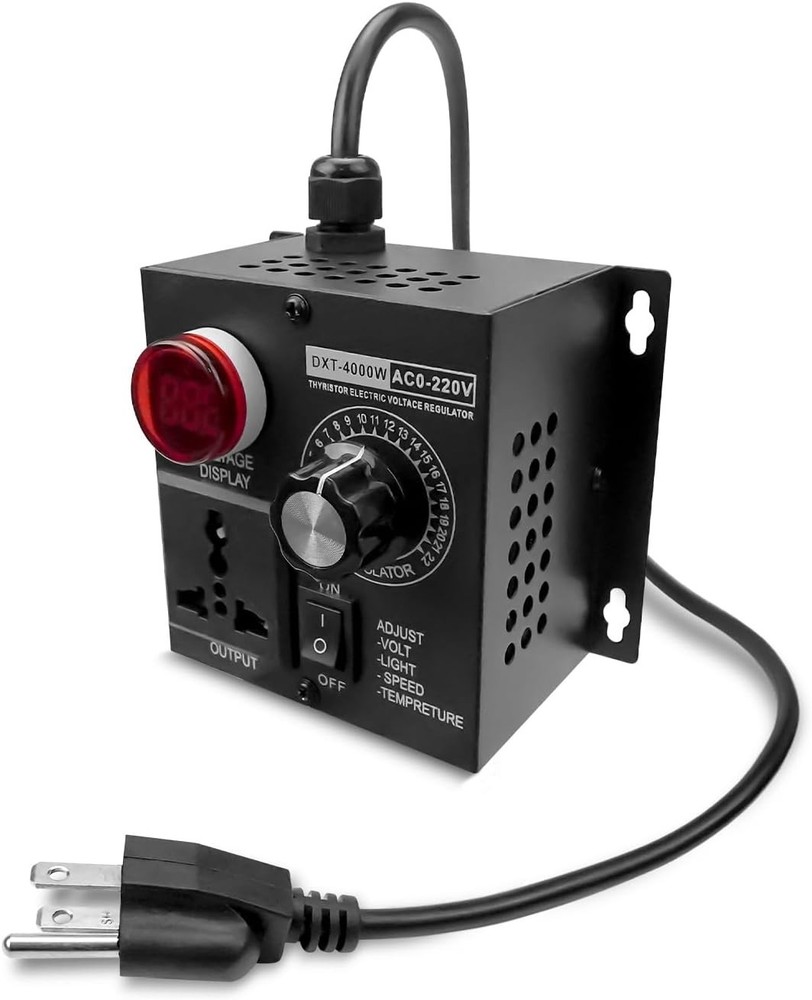 Variable Speed Controller for Router Fan Electric Motor SCR Voltage Controller