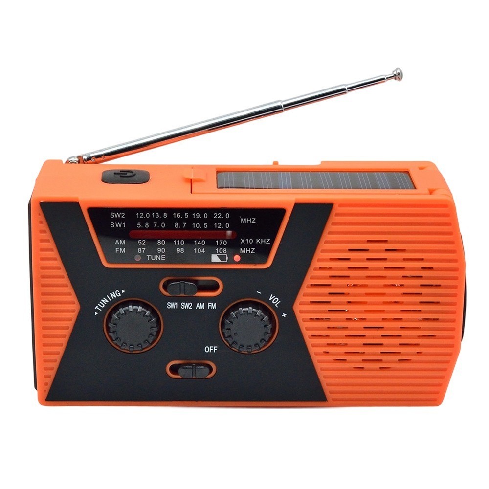 Multi-function Radio Hand Crank Flashlight Camping Survival Camping Use