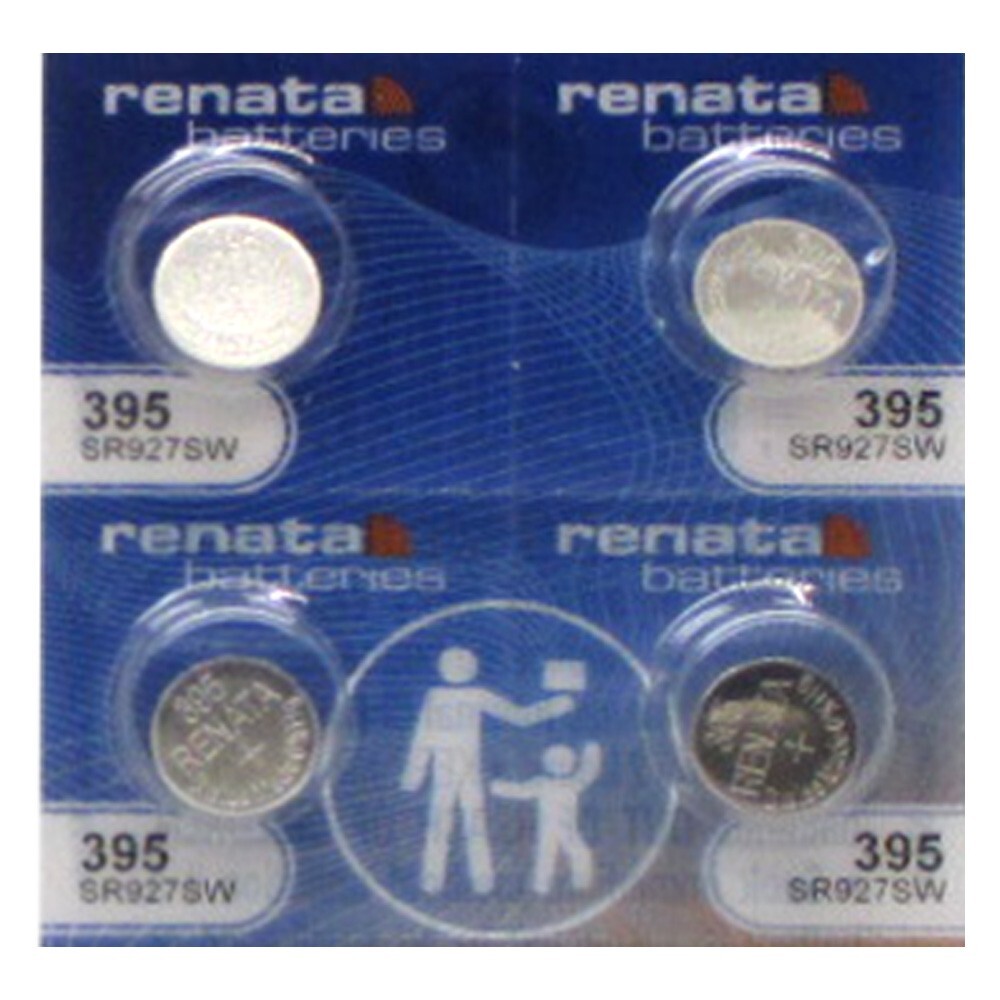 Button Cell Type 395 Battery Renata 4 Pcs