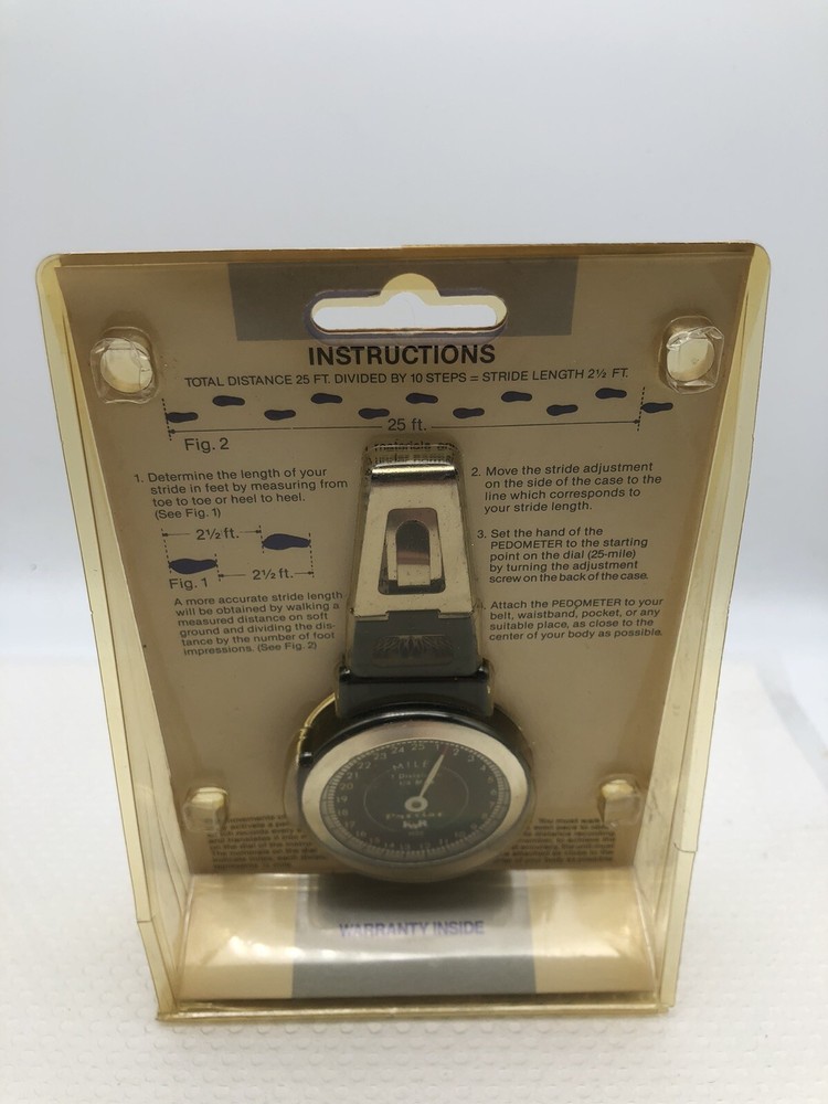 Precise International Pedometer Unopened *Some Damage On The Box