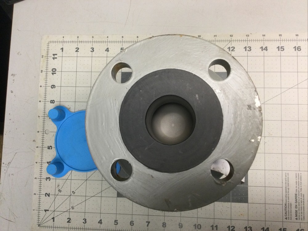 Kynar 2” Poppet Check Valve 150 LB Horizontal - (LDLL4E)