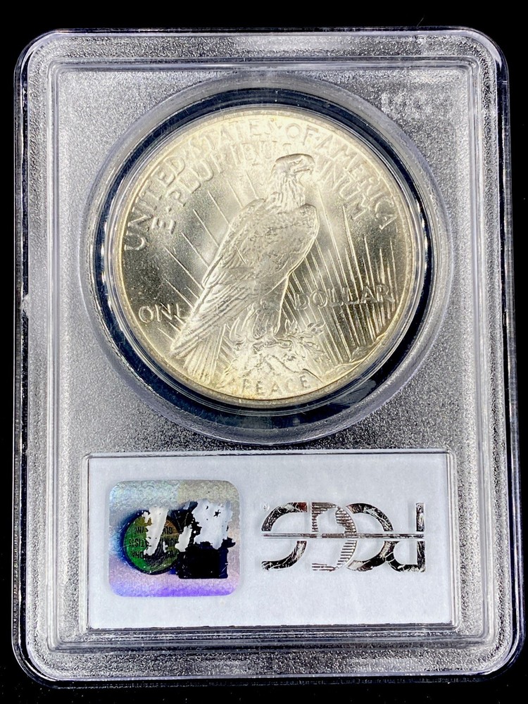 1923-S $1 Peace Silver Dollar PCGS MS 65