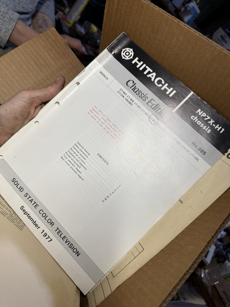 Original VCR Service Manuals