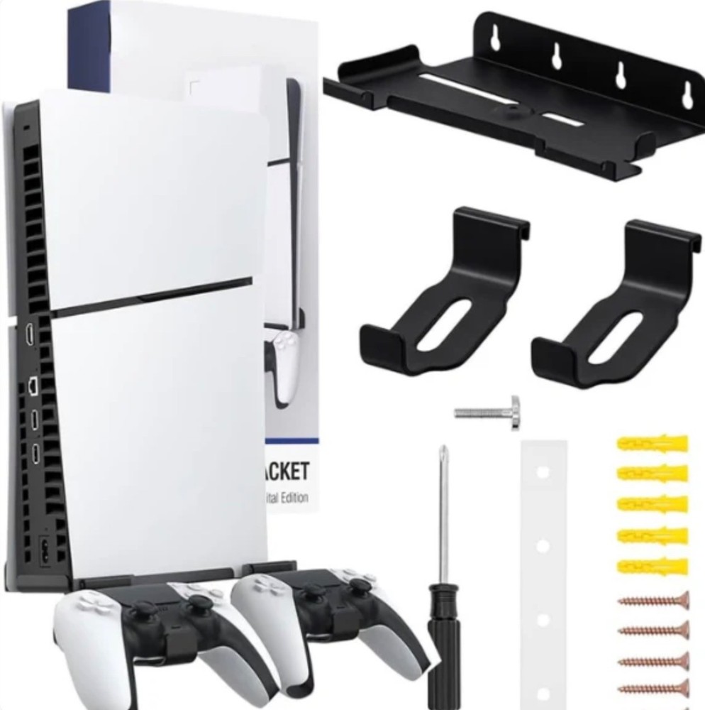 Wall Mount for 5 Slim Disc and Digital Edition, Control Holder Floating Mount