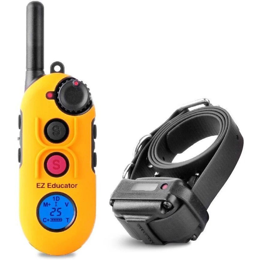 Easy Educator EZ-900 Remote Dog Training Collar, Yellow by E-Collar Technologies