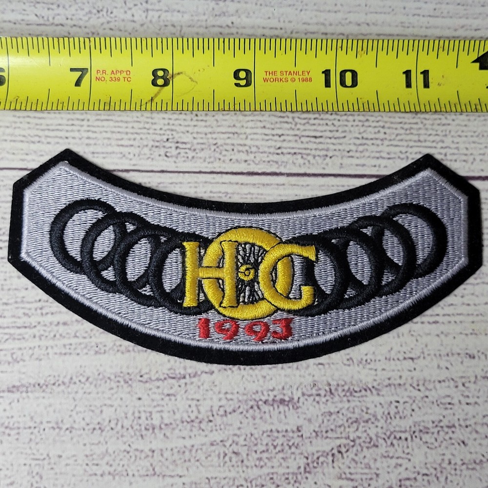 Vintage 1993 H.O.G jacket motorcycle patch