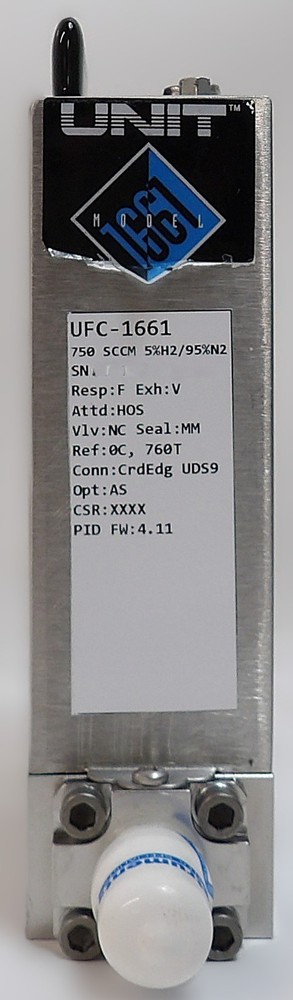 Celerity UNIT UFC-1661 Mass Flow Controller MFC 750 SCCM Refurbished