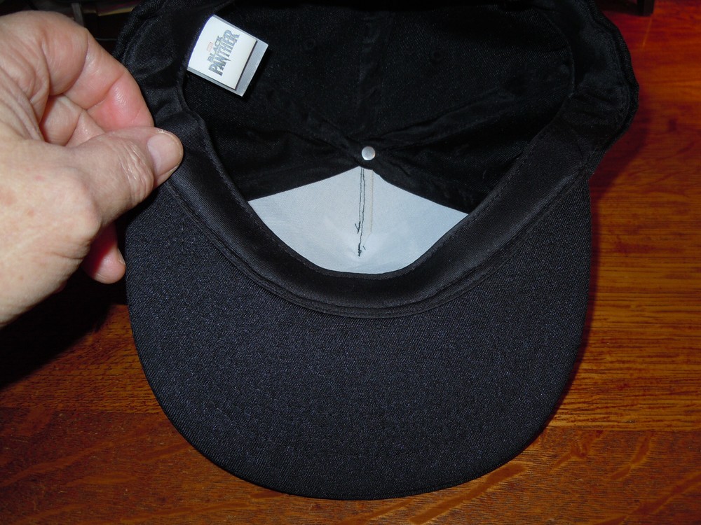 " MARVEL " COMICS BLACK PANTHER WARRIER KING HAT / CAP - SNAPBACK