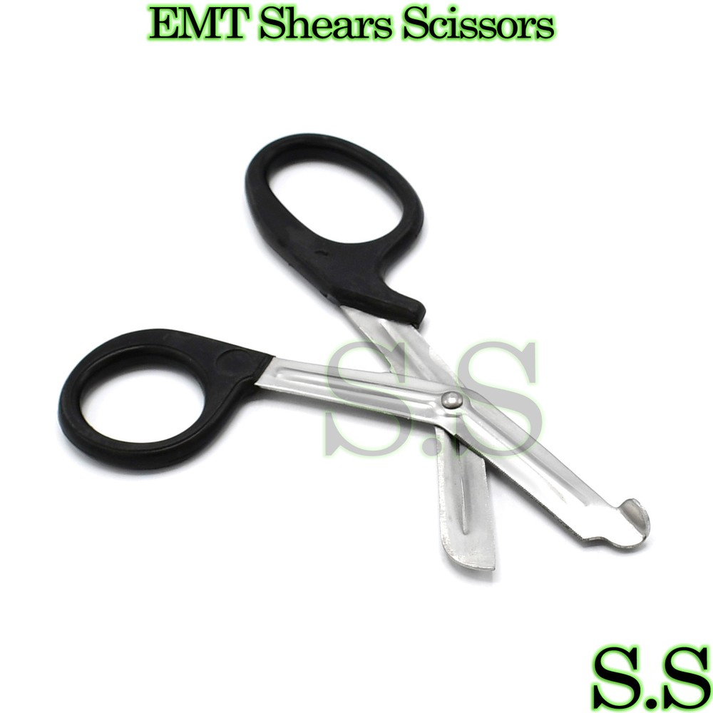 1 EMT Utility Scissors Shears 7.5" Black