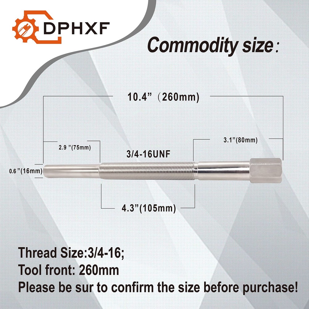 DPHXF Primary & Secondary Drive Clutch Puller Tool Set 2870903 2870506...