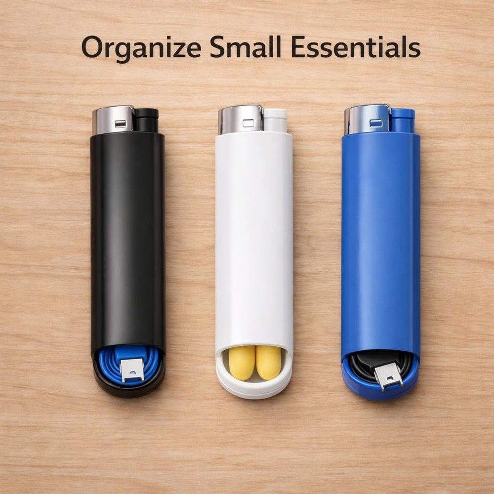 Lighter Diversion Safe Stash, Hidden Storage Compartment Secret Compartment C...