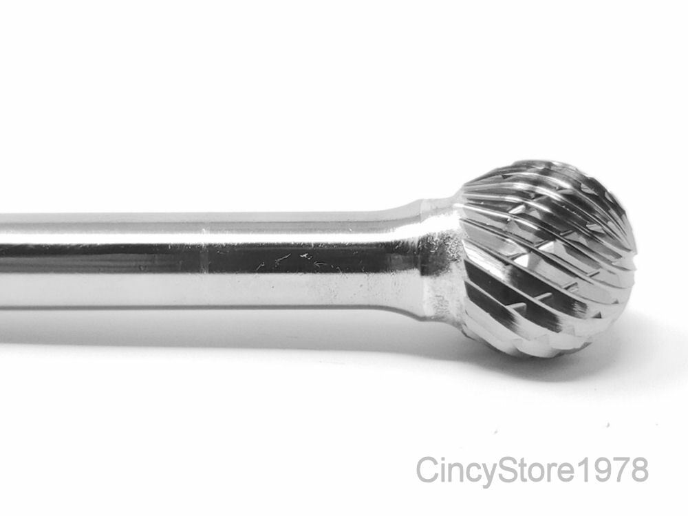 SD5L6 Carbide Burr Cylinder Head Porting Tool Ball Car Engine Manifold Header