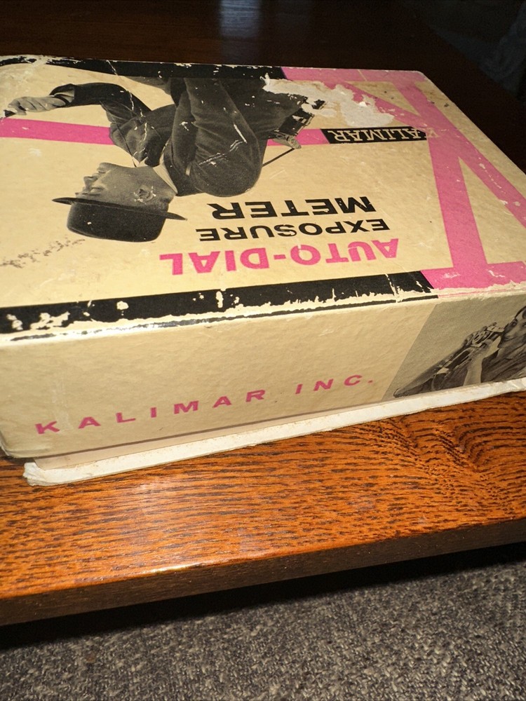 Vintage Kalimar Exposure Meter Model A-1 Complete In Box