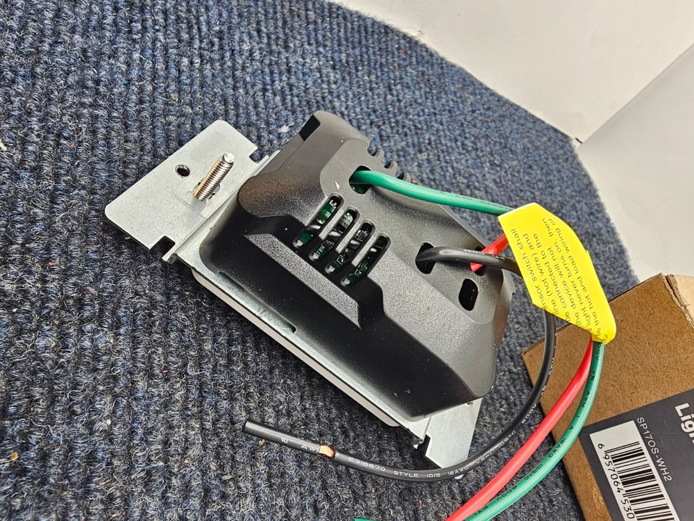 ELEGRP SP17OS-WH2 Single-Pole Occupancy Sensor Switch, PIR Motion Activated