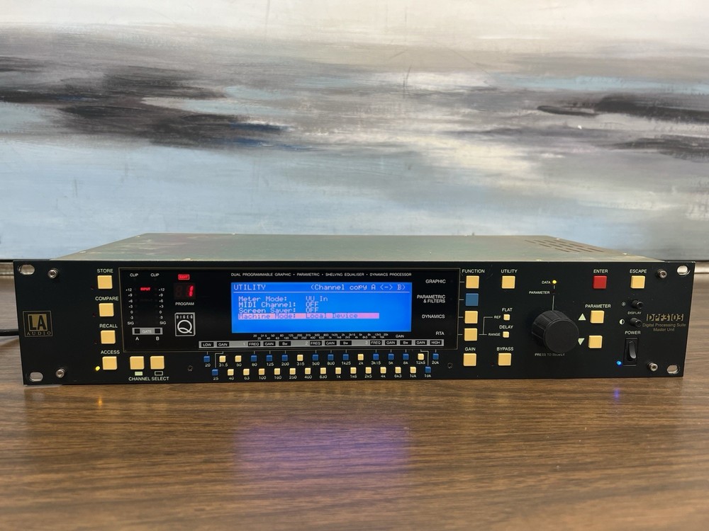LA Audio DPF3103 Digital Processing SuiteMaster Unit Working TESTED