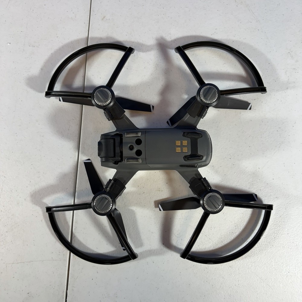 DJI Spark Replacement Drone ONLY (White) Stabilized Gimbal Camera Tested Working