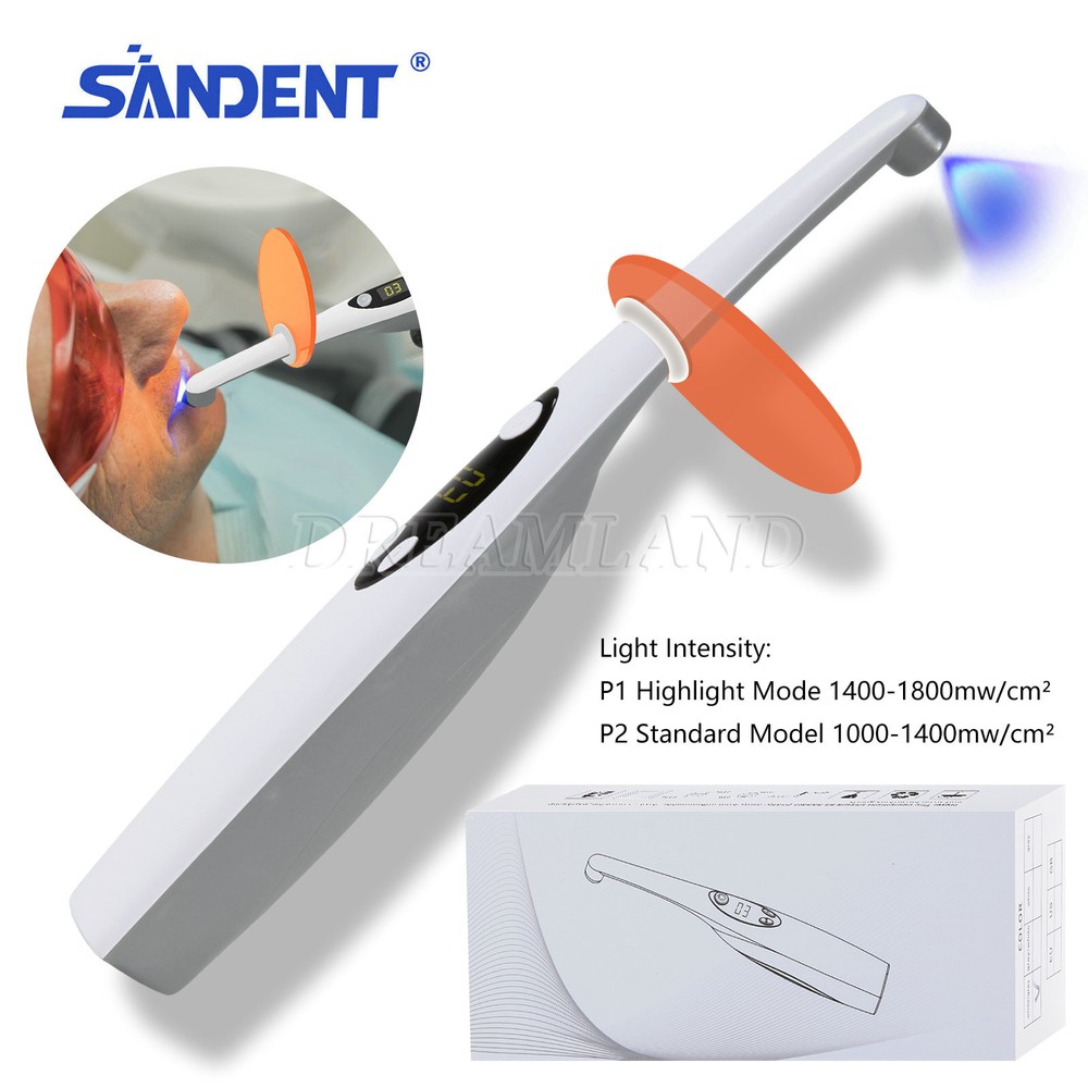 Dental Wireless Cordless iLed 3 Second LED Curing Light 3S Lamp US plug
