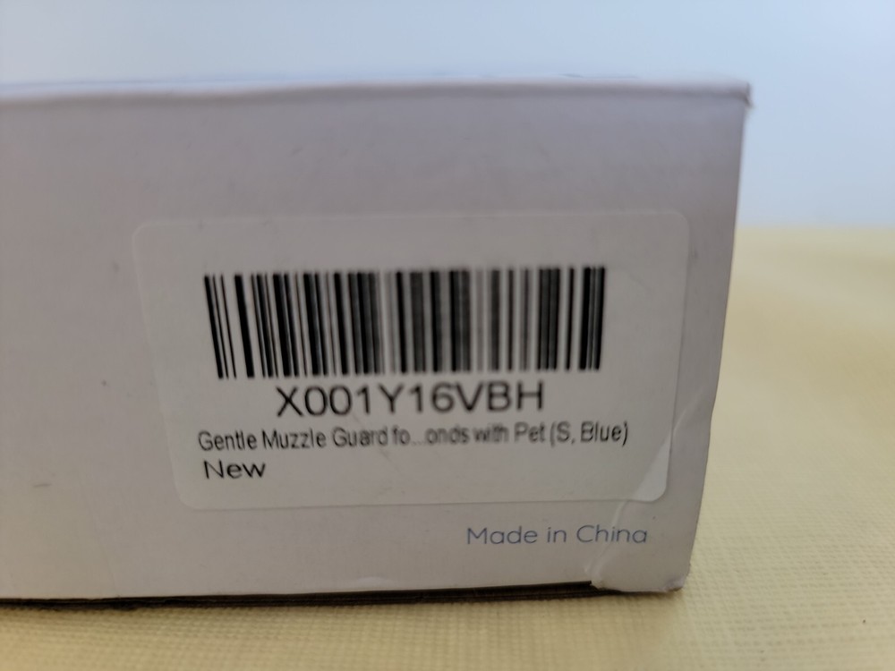 DogMuzzle Good Boy Soft Comfortable fit Size small 👀😎🐶