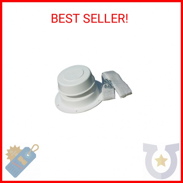 RV Plumbing Vent Kit Replacement - Polar White