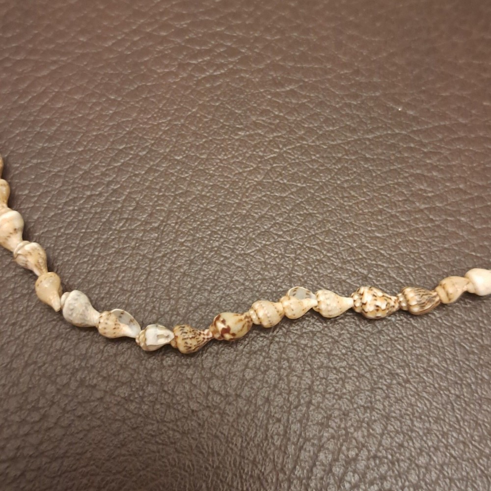 Handmade Necklace Made From Tiny Shells Beach Sea