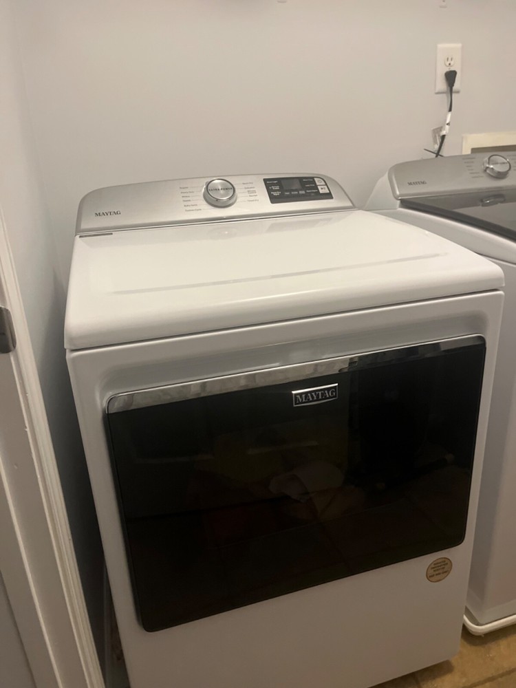 maytag washer dryer set 1 yr used