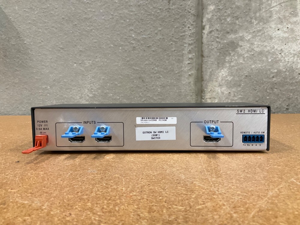 Extron SW2 HD 4K HDMI 2 Input Switcher