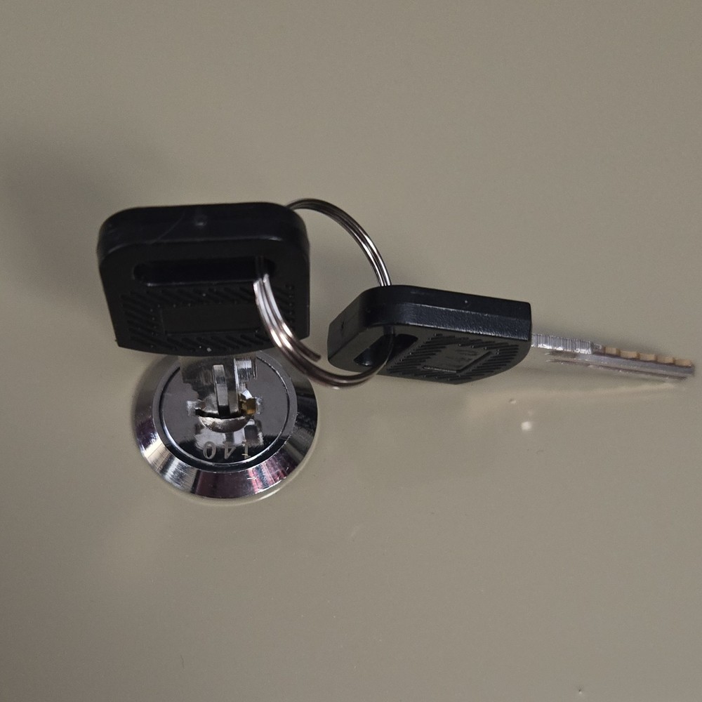 Fire-Retardant Security Box with Keyed Lock