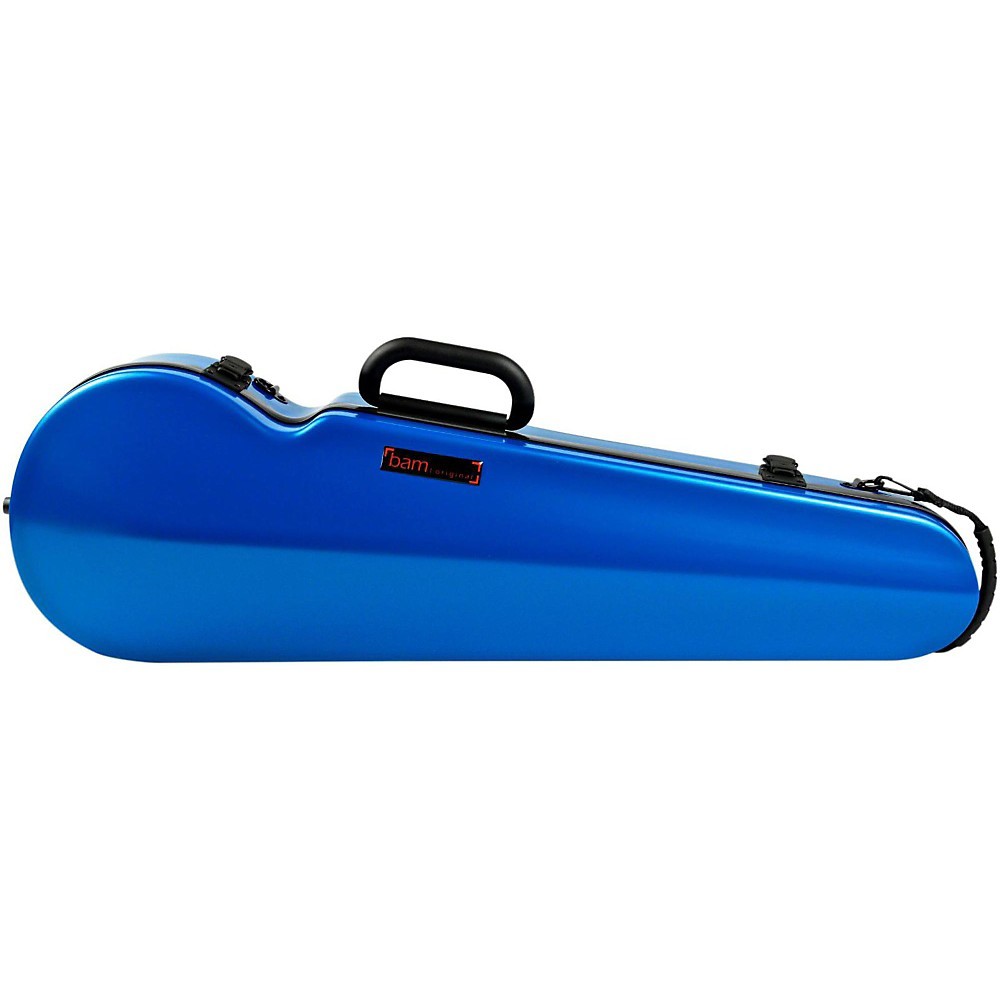 Bam Hightech Contoured Violin Case Azure Blue