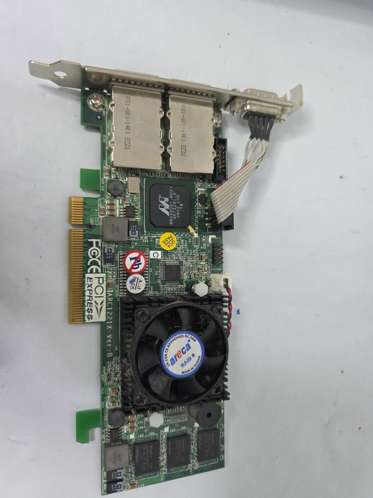 Raid PCIe card - Areca Arc1221X-Ver B