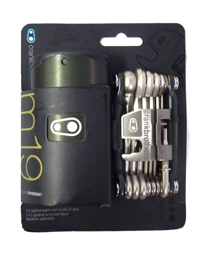 Crankbrothers M19 Bicycle Multi-Tool Midnight Black