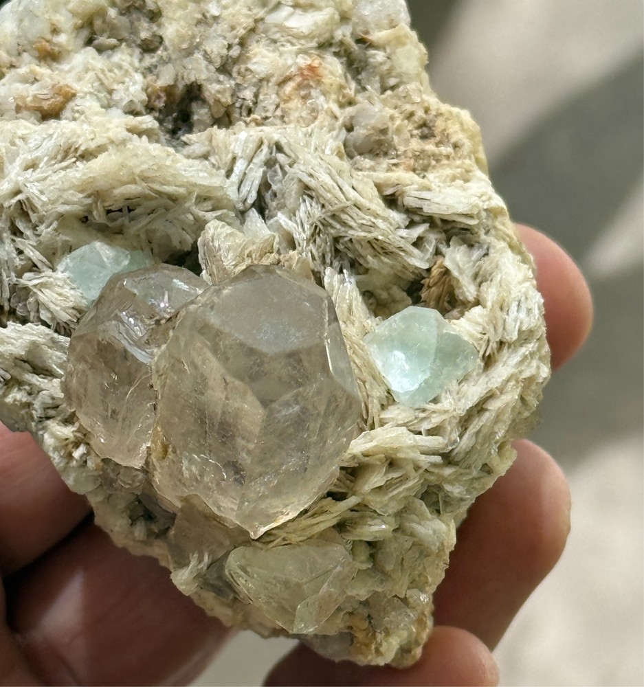 TOPAZ with Green FLUORITE