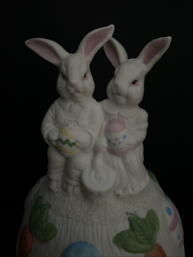 Bunny Egg Covered Candy Box By World Bazaar Jade Collection