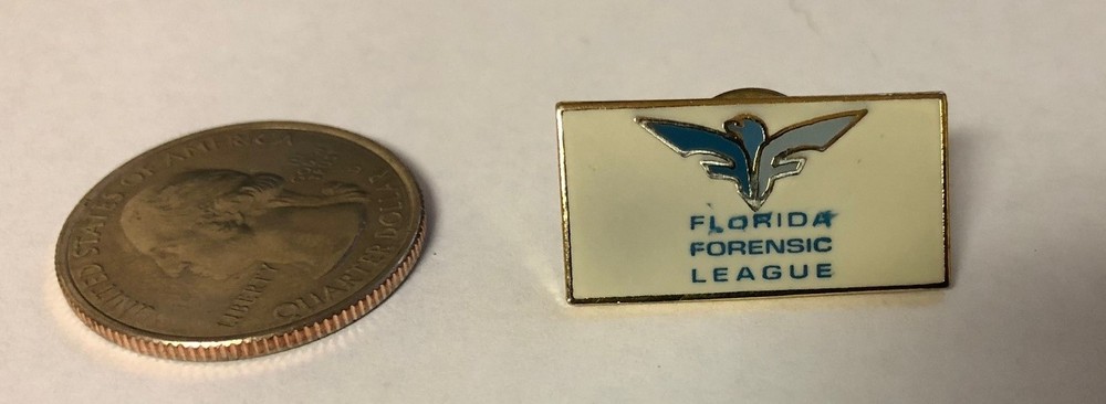 Florida Forensic League Pin