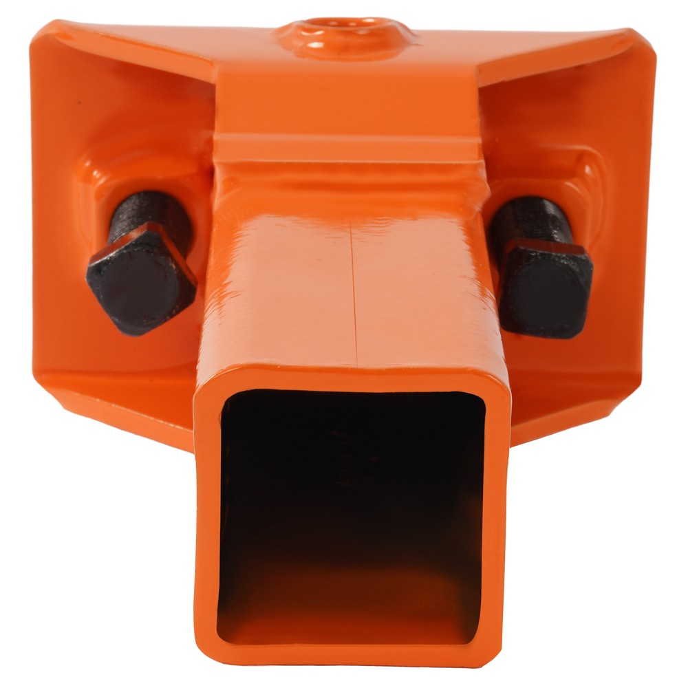 Sleeve Hitch Adapter For 3 Point Hitch Sub-Compact Tractor 2″ Receiver - Orange