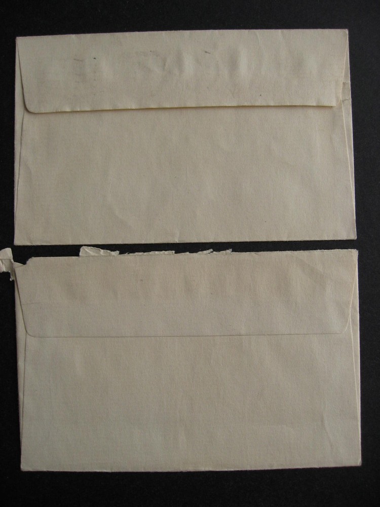 Canada 2 1945 covers mailed using US stamps for postage!