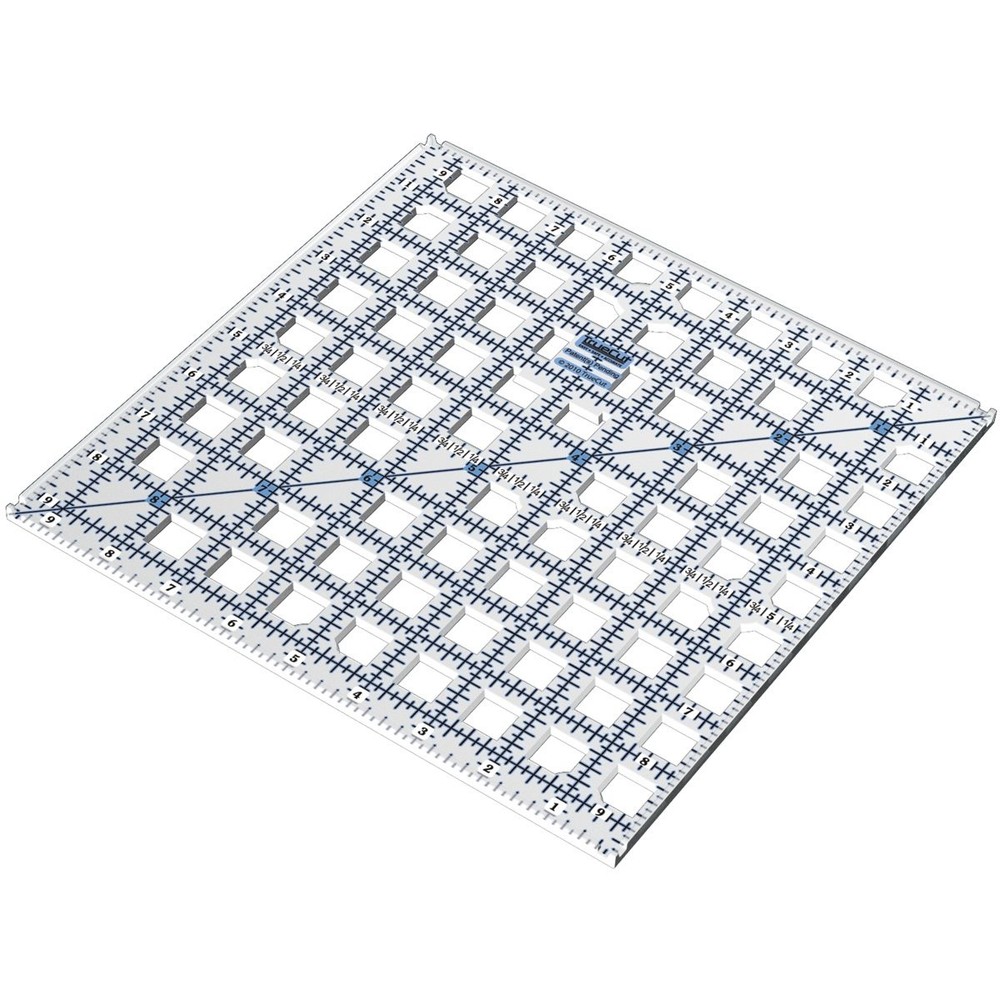 TrueCut Rotary Cutting Ruler with Track System for Safe Precise Cuts