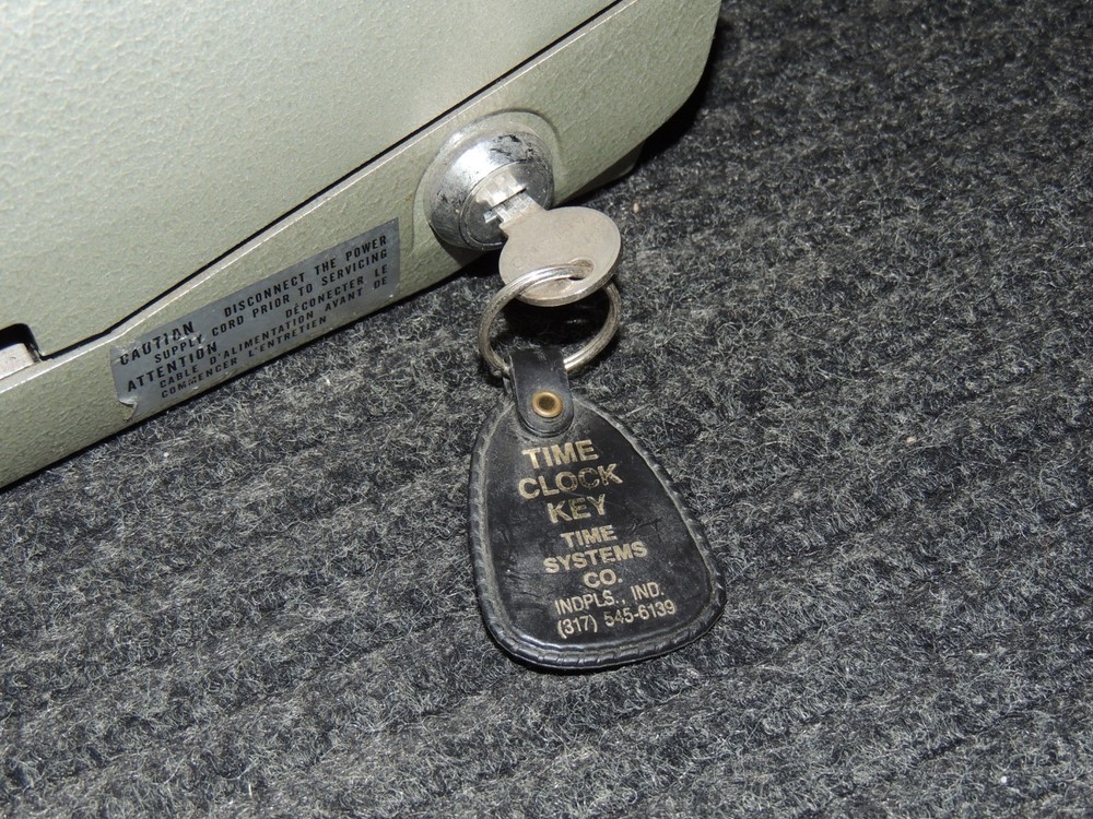 Vintage Amano Time Clock 4207