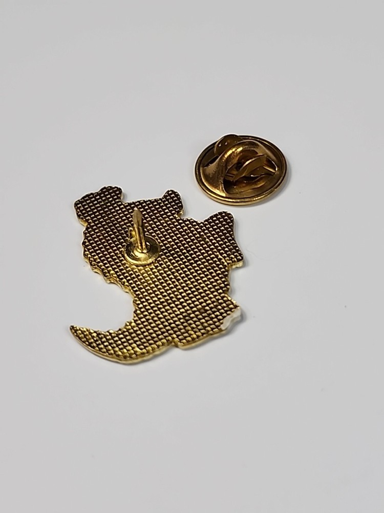 Marching Cartoon Alligator Lapel Pin