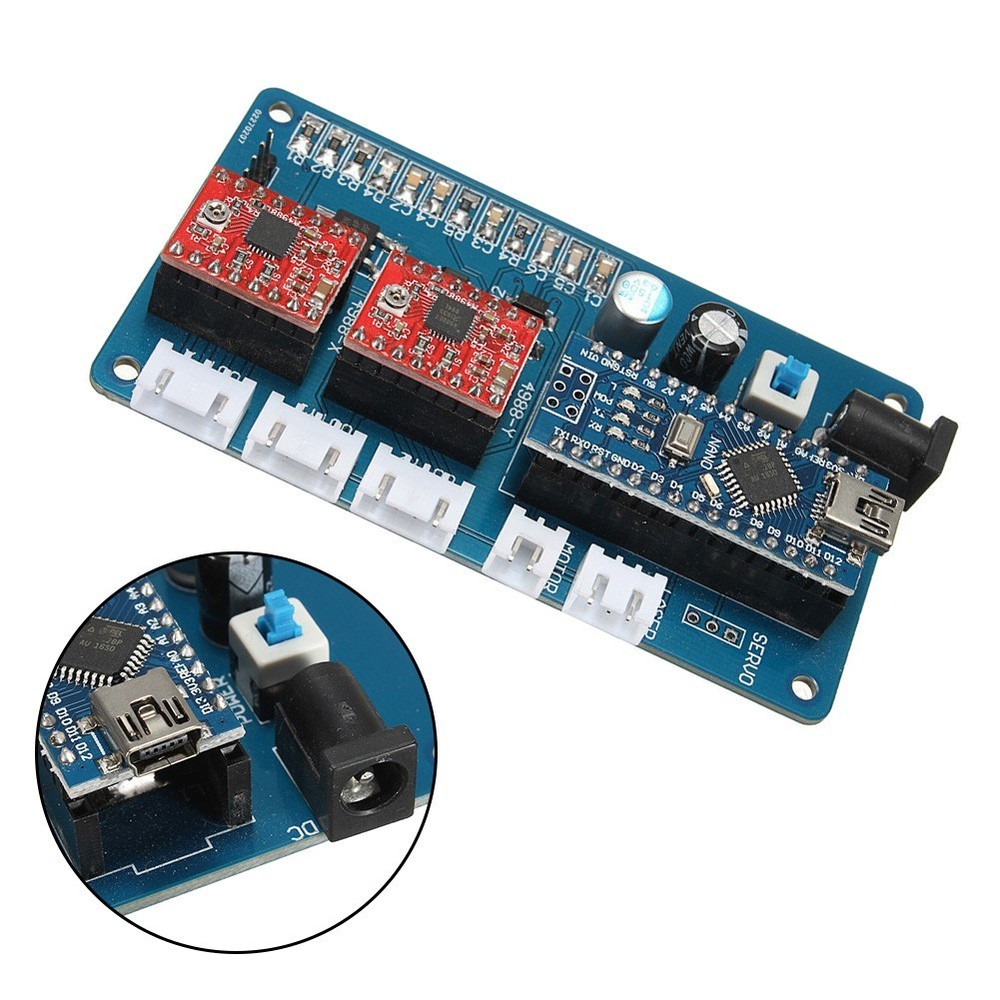 DIY laser cutter for DIY laser cutter features mini USB interface