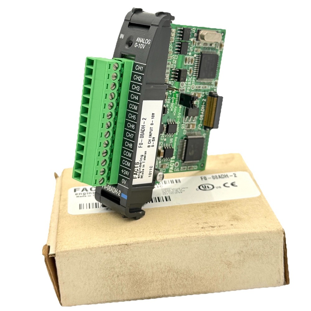 FACTS ENGINEERING F0-08ADH-2 analog input module, 8-channel, New Open Box Tested