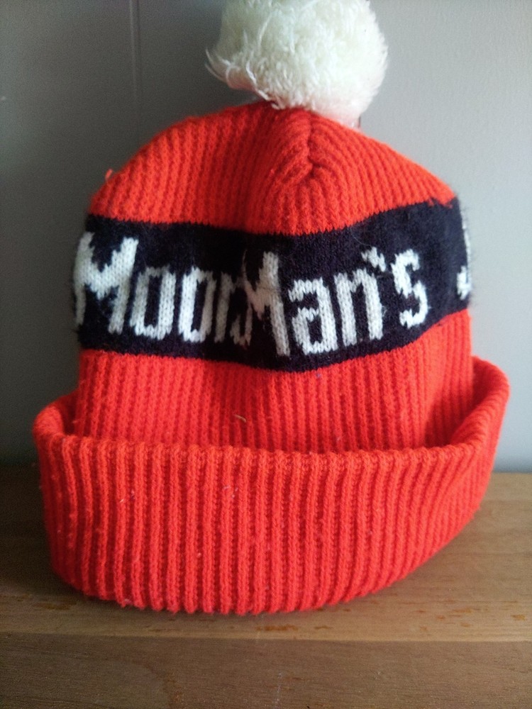 Vintage Moorman's Red And White Stocking Hat. Fits a Small Head. Sharp!
