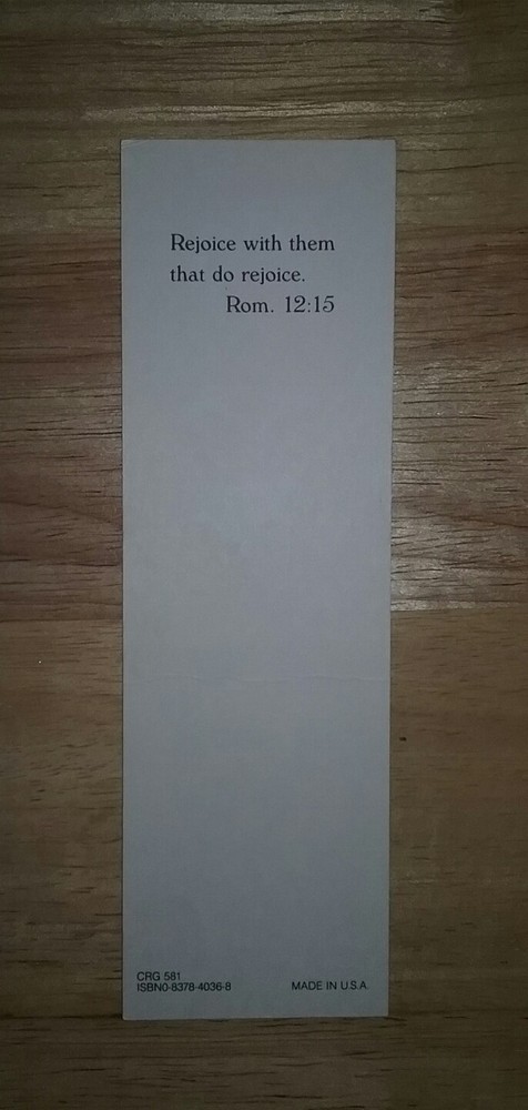 EASTER BOOKMARK WITH SCRIPTURE - Lot of 5
