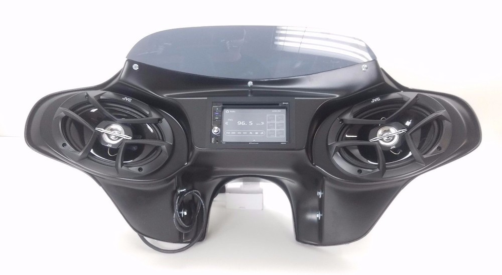 Double Din Fairing 6x9 Stereo complete Setup Harley Davidson Softail