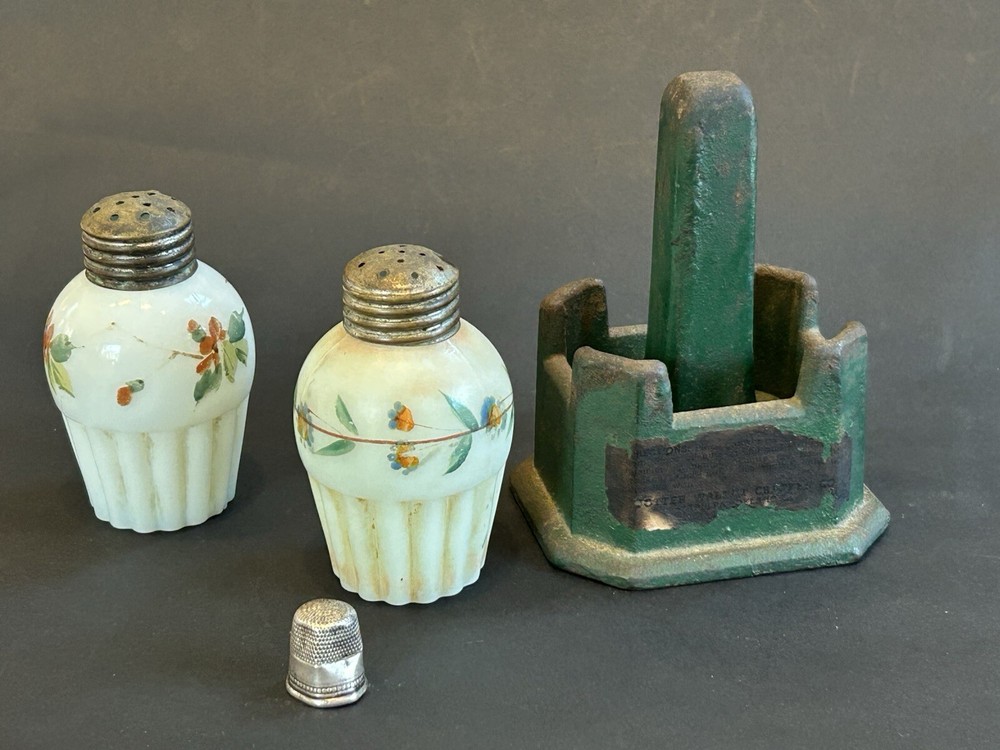 Early 1900s Cast Iron C.E. Potter Walnut Cracker