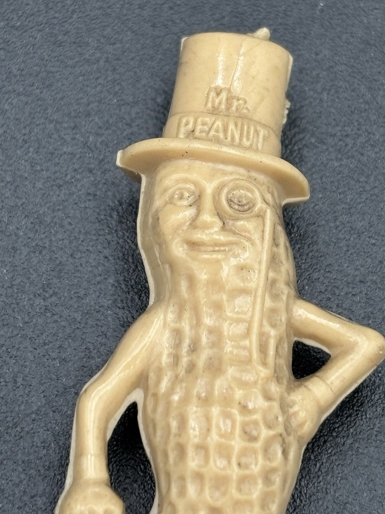 Vtg Mini Planters Peanuts "Mr Peanut" Figure on Base
