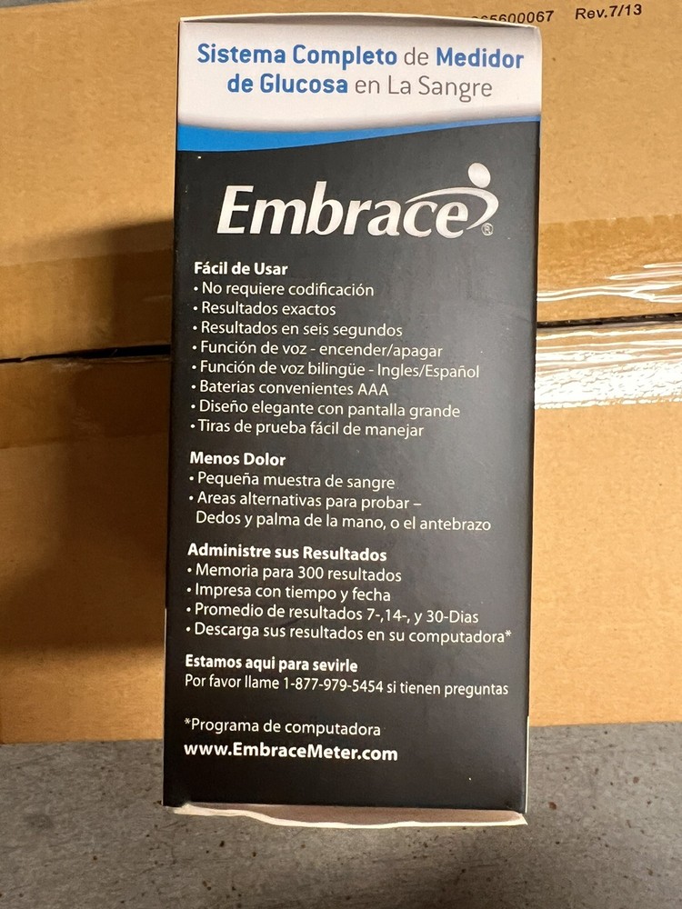 Embrace No-Code Talking Blood Glucose Meter System. 25% OFF.