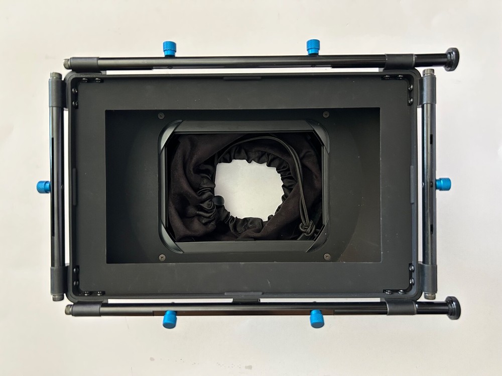 Redrock Micro  DELUXE large Matte Box.  (2) 4x5.65 Filter Holders