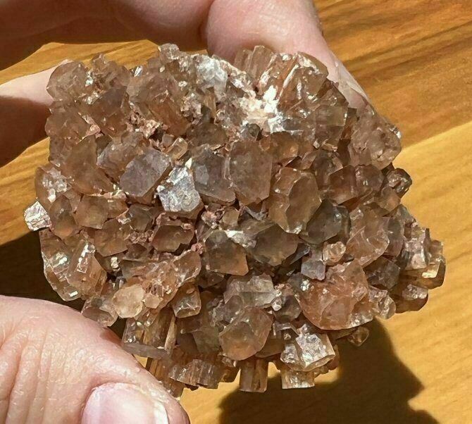 ~Sparkly!~ Moroccan ARAGONITE "Sputnik" Cluster - Combat Stress
