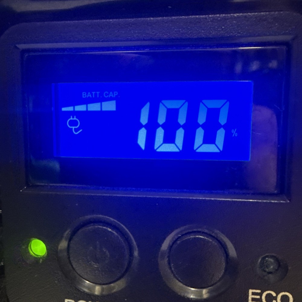 CyberPower EC850LCD Ecologic Battery Backup & Surge Protector UPS System